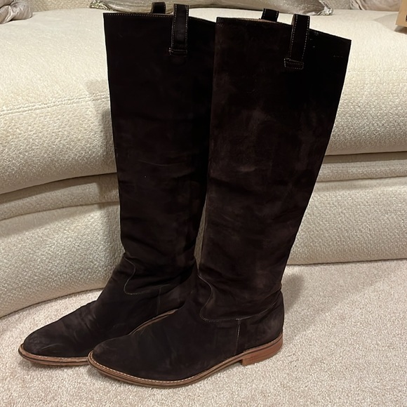 Jim Barnier “High SunSet” brown suede western boot. Sz 11m - Picture 3 of 6